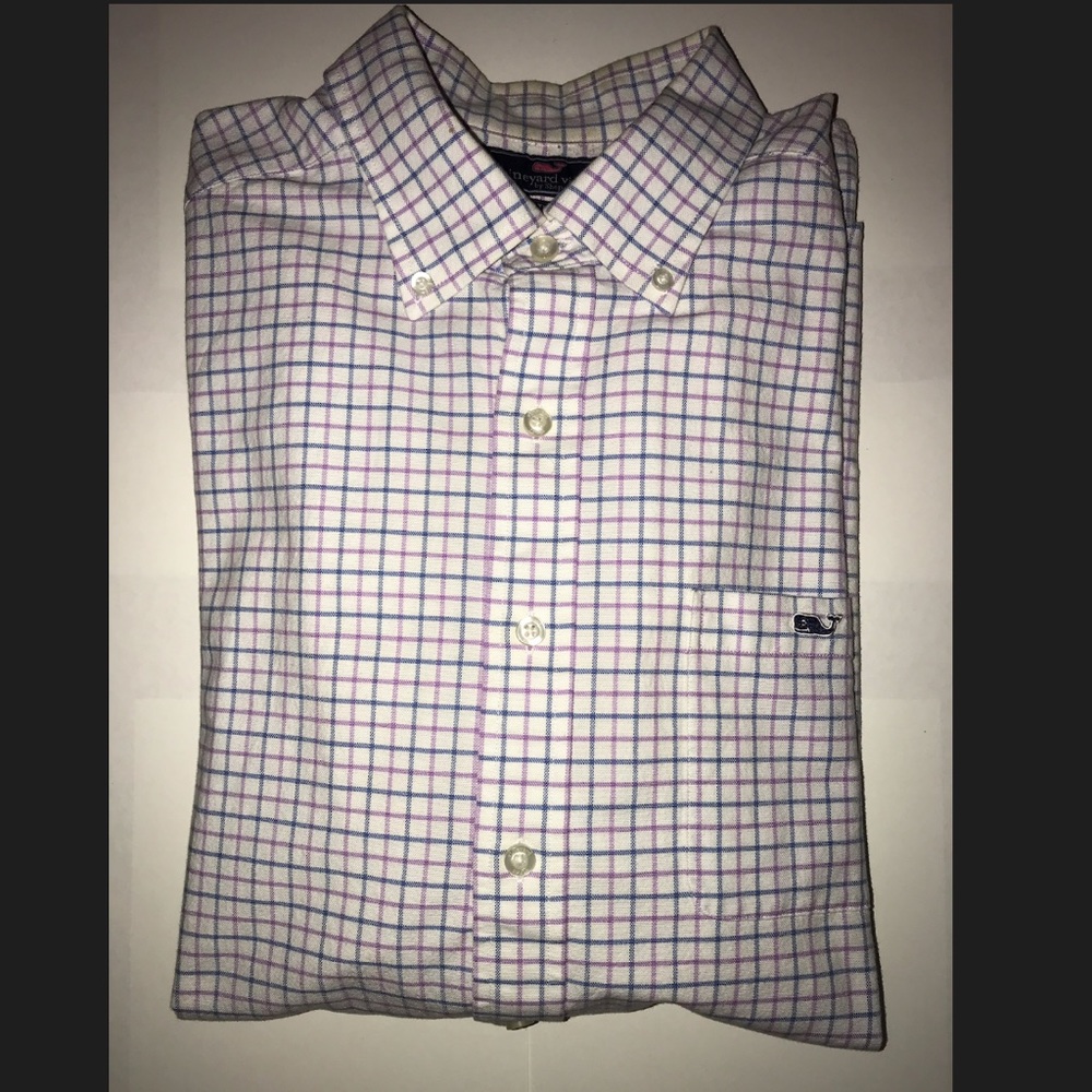 VINEYARD VINES LONG SLEEVE WHALE SHIRT